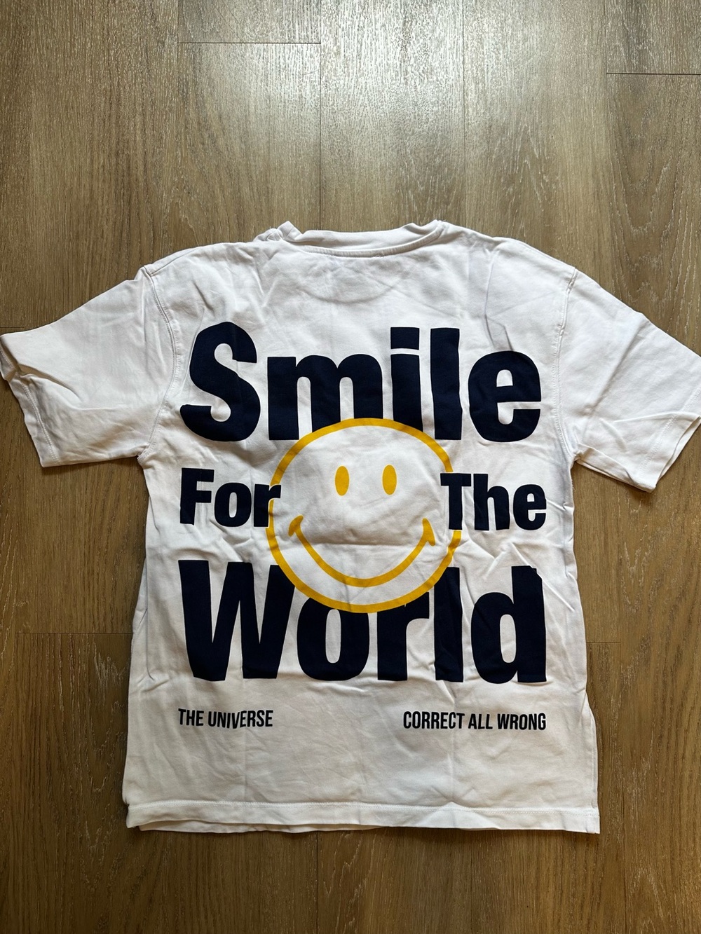 Zara x Smiley Originals Smile For The World Graphic Tee S